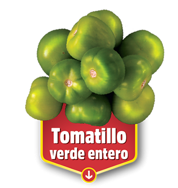 Tomatillo verde entero