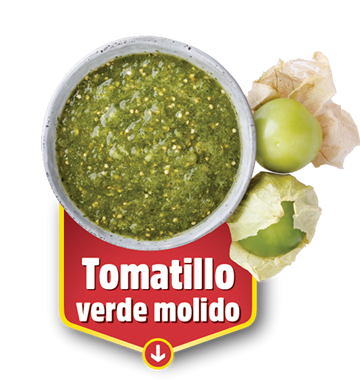 Tomatillo verde molido